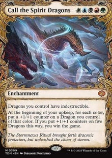 Call the Spirit Dragons⁣ - Tarkir: Dragonstorm: Extras⁣ (Mythic)⁣ [309]