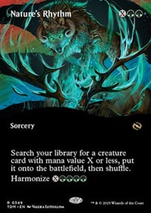 Nature's Rhythm⁣ - Tarkir: Dragonstorm: Extras⁣ (Rare)⁣ [349]