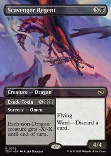 Scavenger Regent // Exude Toxin⁣ - Tarkir: Dragonstorm: Extras⁣ (Rare)⁣ [379]