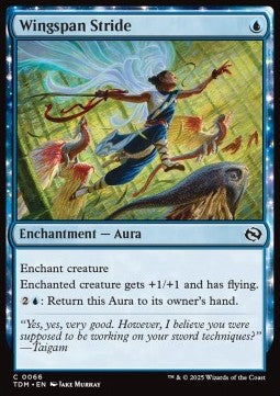 Wingspan Stride⁣ - Tarkir: Dragonstorm⁣ (Common)⁣ [66]