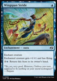 Wingspan Stride⁣ - Tarkir: Dragonstorm⁣ (Common)⁣ [66]