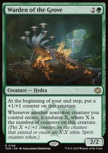 Warden of the Grove⁣ - Tarkir: Dragonstorm⁣ (Rare)⁣ [166]