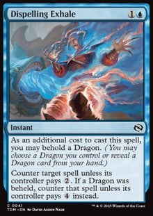 Dispelling Exhale⁣ - Tarkir: Dragonstorm⁣ (Common)⁣ [41]