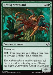 Krotiq Nestguard⁣ - Tarkir: Dragonstorm⁣ (Common)⁣ [148]