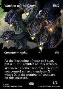 Warden of the Grove⁣ - Tarkir: Dragonstorm: Extras⁣ (Rare)⁣ [351]