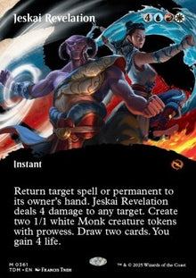 Jeskai Revelation⁣ - Tarkir: Dragonstorm: Extras⁣ (Mythic)⁣ [361]