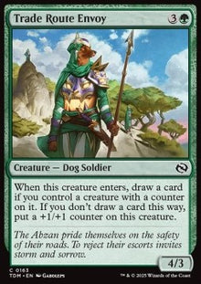 Trade Route Envoy⁣ - Tarkir: Dragonstorm⁣ (Common)⁣ [163]
