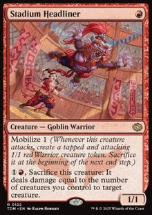 Stadium Headliner⁣ - Tarkir: Dragonstorm⁣ (Rare)⁣ [122]