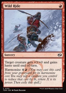 Wild Ride⁣ - Tarkir: Dragonstorm⁣ (Common)⁣ [132]