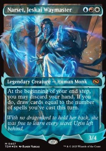 Narset, Jeskai Waymaster (V.2)⁣ - Tarkir: Dragonstorm: Extras⁣ (Mythic)⁣ [407]