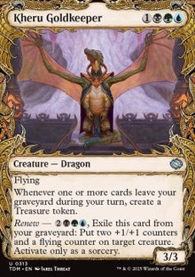 Kheru Goldkeeper⁣ - Tarkir: Dragonstorm: Extras⁣ (Uncommon)⁣ [313]