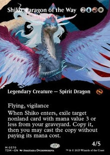 Shiko, Paragon of the Way (V.2)⁣ - Tarkir: Dragonstorm: Extras⁣ (Mythic)⁣ [370]