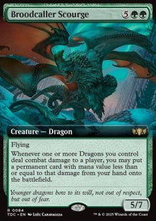 Broodcaller Scourge⁣ - Commander: Tarkir: Dragonstorm: Extras⁣ (Rare)⁣ [84]