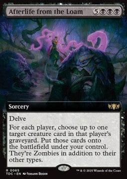 Afterlife from the Loam⁣ - Commander: Tarkir: Dragonstorm: Extras⁣ (Rare)⁣ [65]