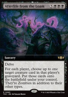 Afterlife from the Loam⁣ - Commander: Tarkir: Dragonstorm: Extras⁣ (Rare)⁣ [65]