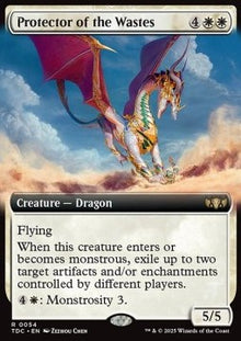 Protector of the Wastes⁣ - Commander: Tarkir: Dragonstorm: Extras⁣ (Rare)⁣ [54]