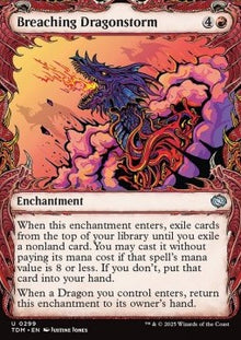 Breaching Dragonstorm⁣ - Tarkir: Dragonstorm: Extras⁣ (Uncommon)⁣ [299]