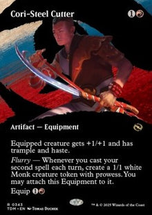 Cori-Steel Cutter⁣ - Tarkir: Dragonstorm: Extras⁣ (Rare)⁣ [343]