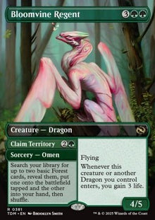 Bloomvine Regent // Claim Territory⁣ - Tarkir: Dragonstorm: Extras⁣ (Rare)⁣ [381]
