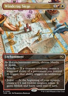 Windcrag Siege⁣ - Tarkir: Dragonstorm: Extras⁣ (Rare)⁣ [392]