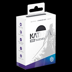 100 Ultimate Guard Katana Sleeves (Obsidian Shard)