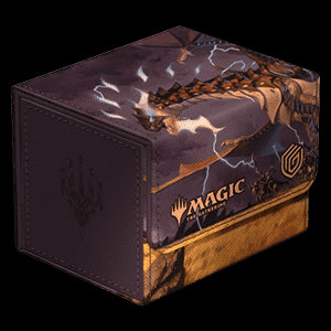 Tarkir: Dragonstorm: "Neriv, Heart of the Storm" Sidewinder 100+ Xenoskin Deck Box⁣ - Tarkir: Dragonstorm