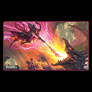 Tarkir: Dragonstorm: "Worthy Cost" Playmat⁣ - Tarkir: Dragonstorm