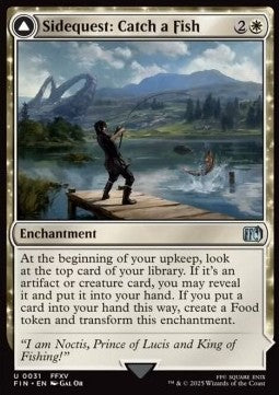 Sidequest: Catch a Fish // Cooking Campsite⁣ - Magic: The Gathering - FINAL FANTASY⁣ (Uncommon)⁣ [31]