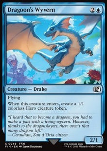 Dragoon's Wyvern⁣ - Magic: The Gathering - FINAL FANTASY⁣ (Common)⁣ [49]