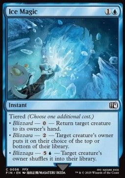 Ice Magic⁣ - Magic: The Gathering - FINAL FANTASY⁣ (Common)⁣ [56]