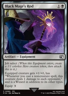Black Mage's Rod⁣ - Magic: The Gathering - FINAL FANTASY⁣ (Common)⁣ [90]