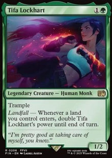 Tifa Lockhart⁣ - Magic: The Gathering - FINAL FANTASY⁣ (Rare)⁣ [206]