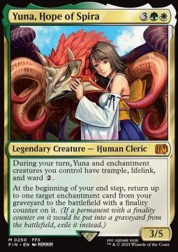 Yuna, Hope of Spira⁣ - Magic: The Gathering - FINAL FANTASY⁣ (Mythic)⁣ [250]