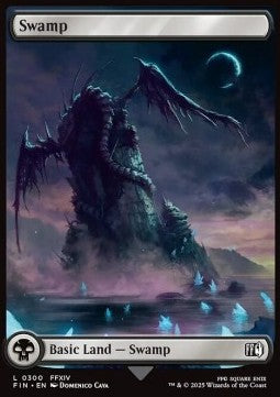 Swamp (V.1)⁣ - Magic: The Gathering - FINAL FANTASY⁣ (Land)⁣ [300]