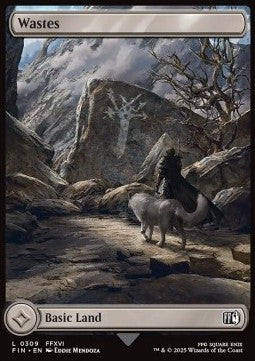Wastes⁣ - Magic: The Gathering - FINAL FANTASY⁣ (Land)⁣ [309]