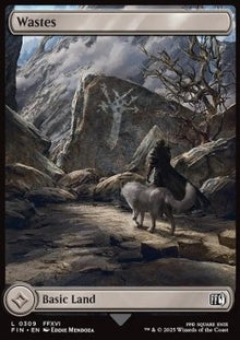 Wastes⁣ - Magic: The Gathering - FINAL FANTASY⁣ (Land)⁣ [309]