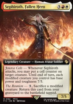 Sephiroth, Fallen Hero⁣ - Commander: Magic: The Gathering - FINAL FANTASY: Extras⁣ (Rare)⁣ [182]