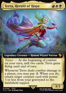Terra, Herald of Hope (V.1)⁣ - Commander: Magic: The Gathering - FINAL FANTASY: Extras⁣ (Mythic)⁣ [186]