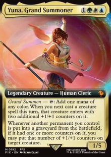 Yuna, Grand Summoner (V.1)⁣ - Commander: Magic: The Gathering - FINAL FANTASY: Extras⁣ (Mythic)⁣ [192]
