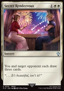 Secret Rendezvous (V.2)⁣ - Commander: Magic: The Gathering - FINAL FANTASY: Extras⁣ (Uncommon)⁣ [218]
