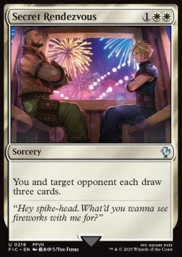 Secret Rendezvous (V.3)⁣ - Commander: Magic: The Gathering - FINAL FANTASY: Extras⁣ (Uncommon)⁣ [219]