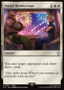 Secret Rendezvous (V.3)⁣ - Commander: Magic: The Gathering - FINAL FANTASY: Extras⁣ (Uncommon)⁣ [219]