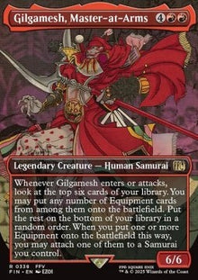 Gilgamesh, Master-at-Arms (V.1)⁣ - Magic: The Gathering - FINAL FANTASY: Extras⁣ (Rare)⁣ [338]