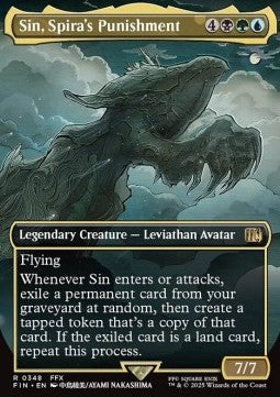 Sin, Spira's Punishment (V.1)⁣ - Magic: The Gathering - FINAL FANTASY: Extras⁣ (Rare)⁣ [348]