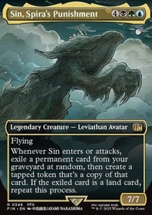 Sin, Spira's Punishment (V.1)⁣ - Magic: The Gathering - FINAL FANTASY: Extras⁣ (Rare)⁣ [348]