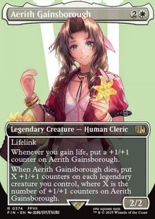 Aerith Gainsborough (V.1)⁣ - Magic: The Gathering - FINAL FANTASY: Extras⁣ (Rare)⁣ [374]