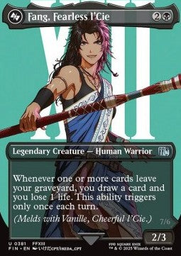 Fang, Fearless l'Cie // Ragnarok, Divine Deliverance (V.1)⁣ - Magic: The Gathering - FINAL FANTASY: Extras⁣ (Uncommon)⁣ [381]