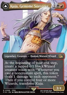 Kuja, Genome Sorcerer // Trance Kuja, Fate Defied (V.1)⁣ - Magic: The Gathering - FINAL FANTASY: Extras⁣ (Rare)⁣ [399]