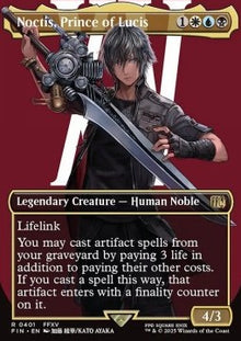 Noctis, Prince of Lucis (V.1)⁣ - Magic: The Gathering - FINAL FANTASY: Extras⁣ (Rare)⁣ [401]