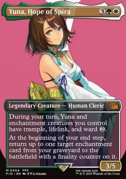 Yuna, Hope of Spira (V.1)⁣ - Magic: The Gathering - FINAL FANTASY: Extras⁣ (Mythic)⁣ [404]